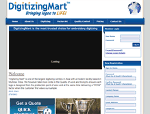 Tablet Screenshot of digitizingmart.com
